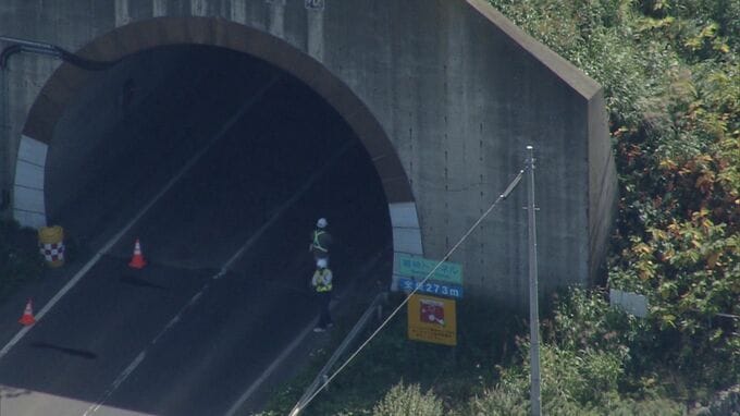 トンネル内で正面衝突　軽乗用車とトレーラー…80代男女が病院に搬送　どちらかが車線はみ出しか　北海道岩内町|TBS NEWS DIG