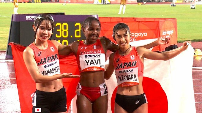 田中希実、5000mは銀で今大会出場3種目全てでメダル獲得の快挙！山本有真は4位【アジア大会】|TBS NEWS DIG