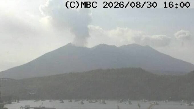 桜島で噴火相次ぐ　30日午後3時半までに10回観測　気象台「風が弱く噴煙が上がりやすい気象条件」噴火警戒レベル3の範囲内|TBS NEWS DIG