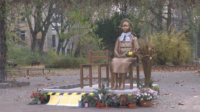 ベルリン“少女像”9月まで設置容認　裁判所「芸術の自由」が優先|TBS NEWS DIG