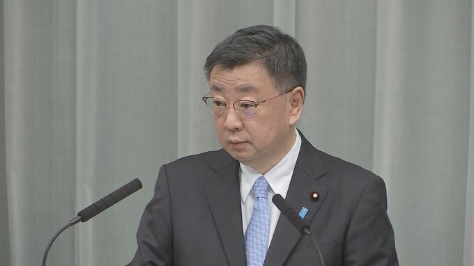 中国による日本人のビザ発給停止 松野官房長官「一方的に行ったことは極めて遺憾」