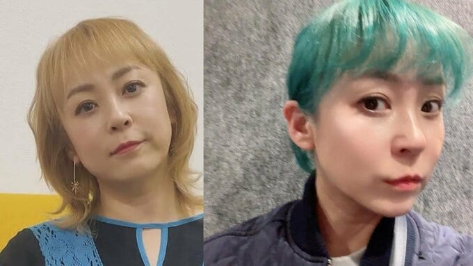 【佐藤仁美】最新ヘアカラー「青　緑　どっち？」金髪からのイメチェンに「ラムちゃんだっちゃ」の声が寄せられる|TBS NEWS DIG