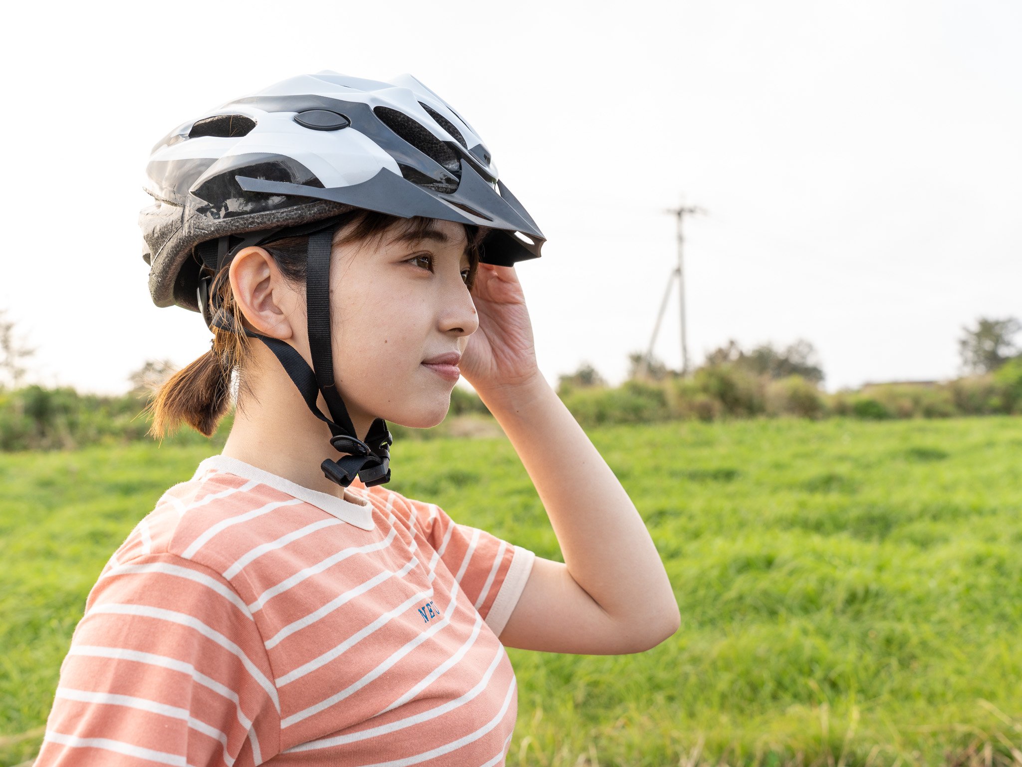 自転車ヘルメット着用率アップは女性心理にカギが！崩したくない
