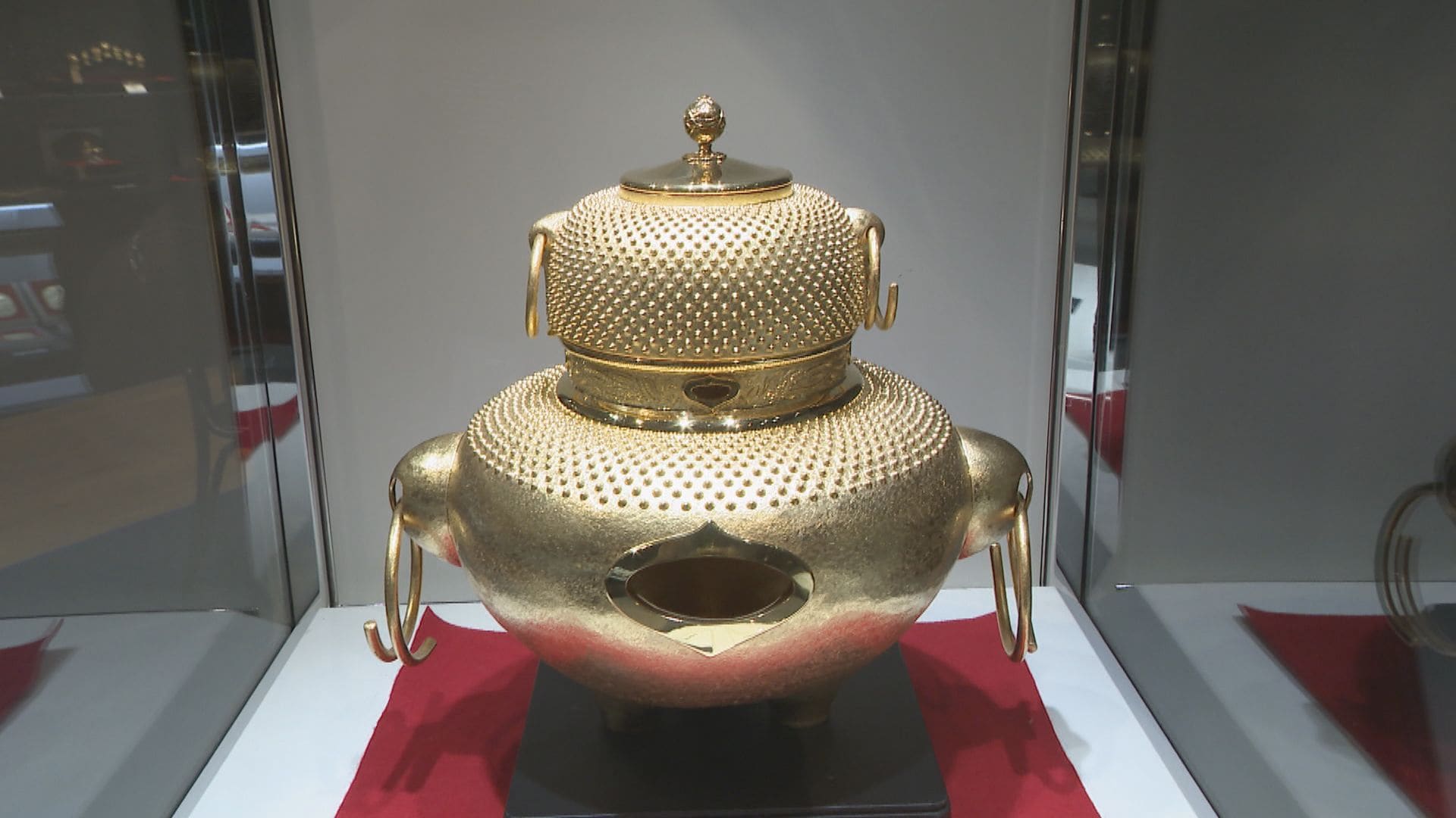 「黄金茶釜 吉祥開運・黄金茶釜・No.130603-34・梱包サイズ80 | リサイクル