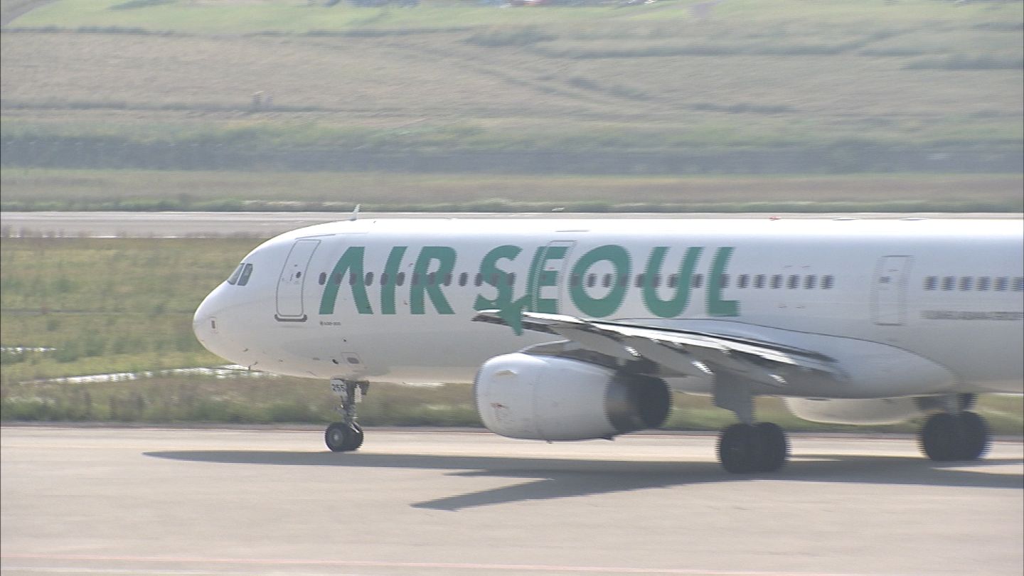 韓国のLCC＝格安航空会社「エアソウル」高松－ソウル線が就航9周年