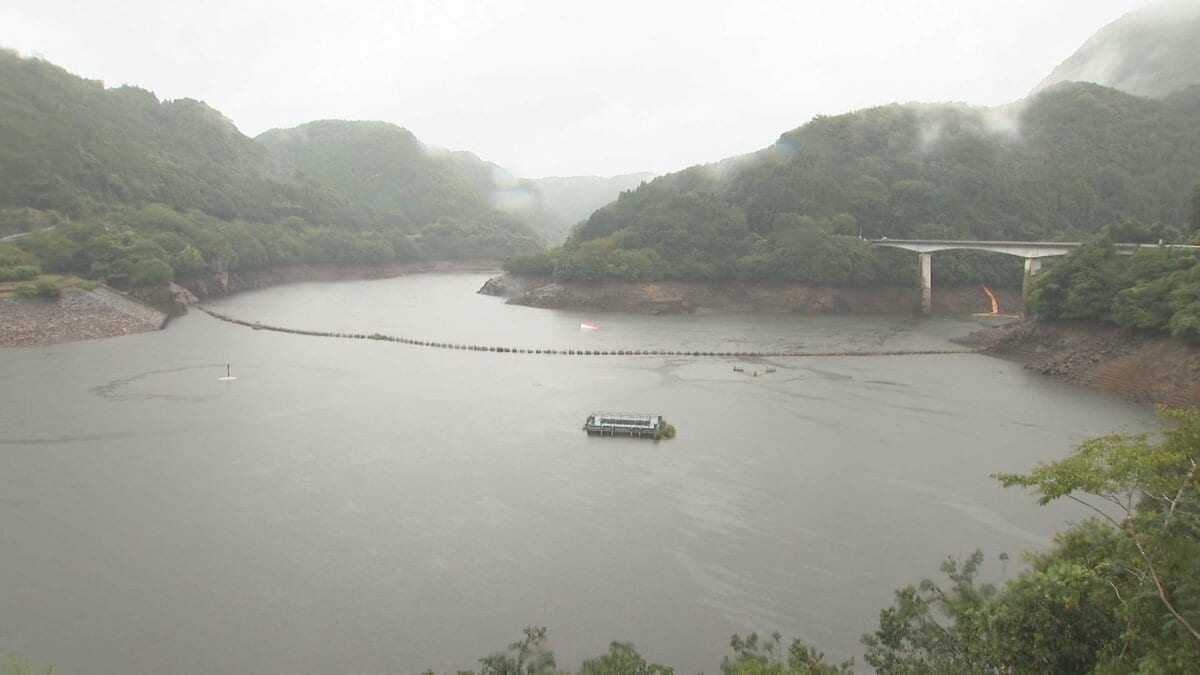 耶馬渓ダム徐々に貯水量回復　３０％台近づく　大分