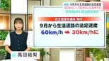 【解説】9月から生活道路の法定速度「６０キロ」→「３０キロ」に引き下げ　どう変わる？対象の道路は？　|　高知のニュース・天気｜KUTV NEWS | KUTVテレビ高知