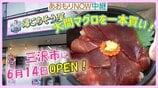 1000円以下で大間のマグロ丼が食べられる！丸ごと一本仕入れて余すことなく“フードロス”削減にも挑戦　青森・三沢市に「海ごちそう屋」オープン【わっち!!あおもりNOW中継】　|　青森のニュース│ATV NEWS│青森テレビ