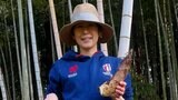 【木村多江】「たけのこ掘りへ。恵みに感謝です」最新ショットに「フランスのワールドカップグッズじゃないですか」「おしゃれ　フランスパーカー」反響続々|TBS NEWS DIG