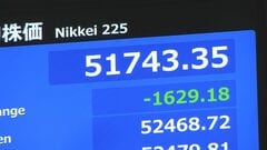 【速報】日経平均株価 一時1600円超の下落| TBS CROSS DIG with Bloomberg