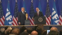 「取り返しのつかない大失敗になる」 FIFAインファンティノ会長の交代検討についてトランプ大統領| TBS CROSS DIG with Bloomberg