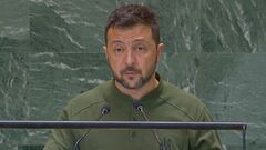 「プーチンに世界の未来は奪えない」ウクライナ・ゼレンスキー大統領が国連本部で演説　国際社会の団結と支援を求める| TBS CROSS DIG with Bloomberg