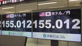 【速報】円相場1ドル155円台　約9か月ぶり円安・ドル高水準 アメリカ政府機関の閉鎖の解除への期待も|TBS NEWS DIG