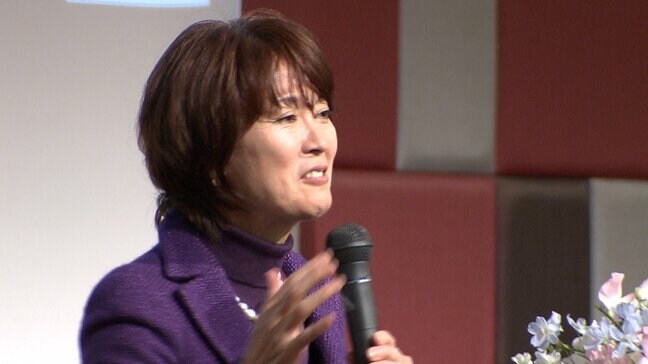日本陸上競技連盟会長の有森裕子さんが心と体の鍛え方をテーマに講演「みなさんが元気なくなったら人を応援しに行ってみてください」【岡山】|TBS NEWS DIG