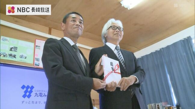 海ごみ問題通して次世代育成に取り組む団体へ九電みらい財団が助成金贈呈【長崎・対馬市】|TBS NEWS DIG