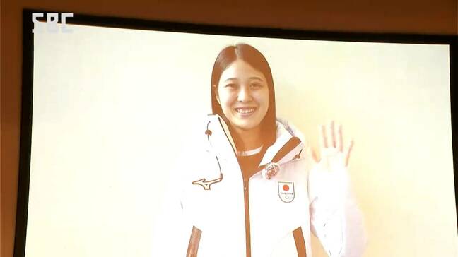 「原点は野沢温泉」目指せ金メダル!スキージャンプ丸山希選手の壮行会 地元・野沢温泉村で開催 長野|TBS NEWS DIG