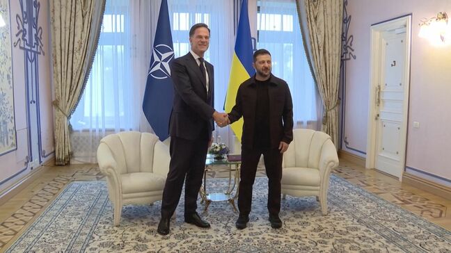 「ロシアは首脳会談の実現阻止のためあらゆる手段」ゼレンスキー大統領が非難 NATO事務総長と共同会見|TBS NEWS DIG