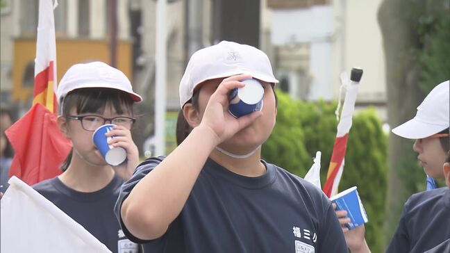 今年初の真夏日予想　福島市で鼓笛パレード　水分補給で熱中症対策も|TBS NEWS DIG