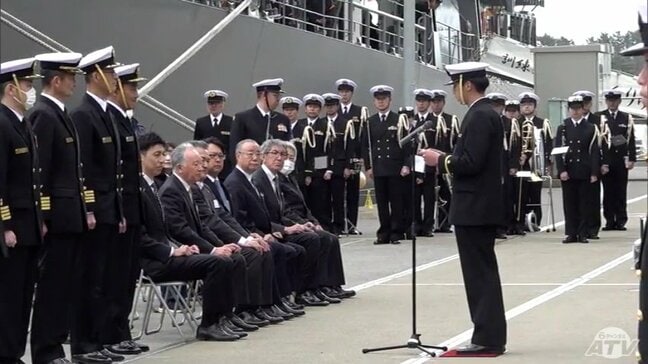 むつ市出身の幹部候補生も　海上自衛隊練習艦隊が大湊基地に寄港　青森県|TBS NEWS DIG