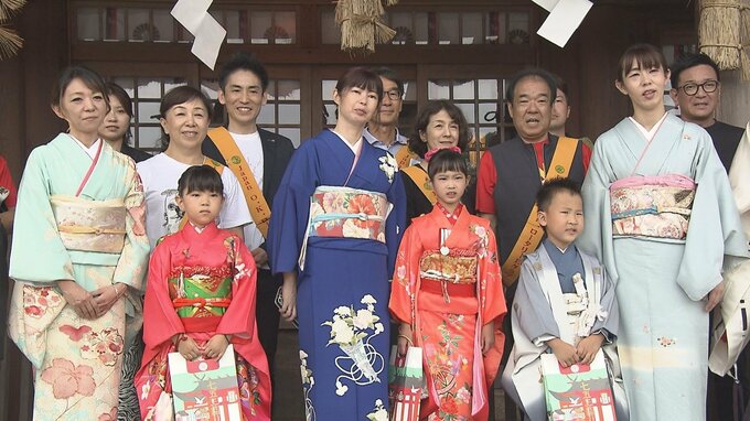 ひとり親世帯のための七五三写真　神社で無料撮影会　大分　|　大分のニュース｜OBS NEWS｜大分放送