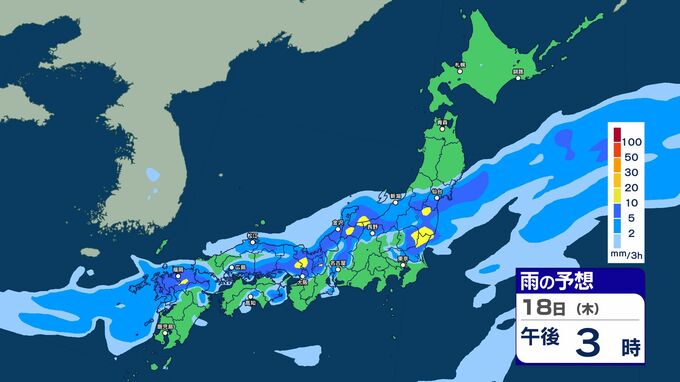 【大雨情報】秋雨前線が南下で大気の状態が不安定…大雨の可能性　今週末と「秋分の日」週間天気は？　20日～21日頃は北日本で警報級の大雨の可能性【17日～22日までの雨のシミュレーション掲載】|TBS NEWS DIG