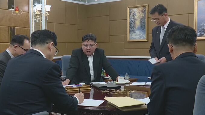 北朝鮮・金総書記が党中央委総会に4日連続出席　戦術・戦略核について議論か