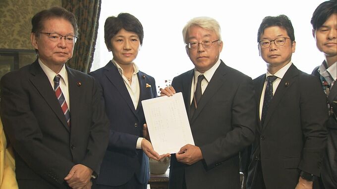 【速報】旧統一教会の問題めぐり立憲が財産保全法案提出　維新も宗教法人法改正案提出