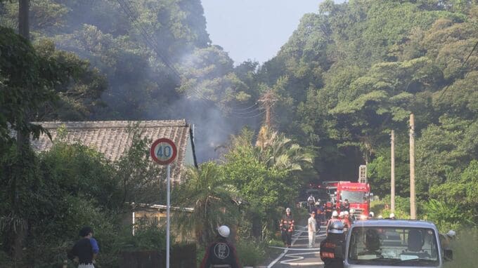「家から煙が上がっている」錦江町で火災　木造平屋の空き家1棟全焼　鹿児島　|　鹿児島のニュース｜MBC NEWS｜南日本放送
