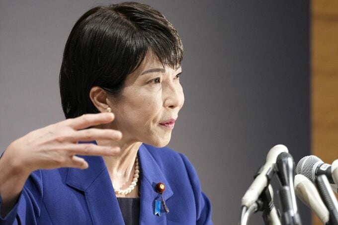 自民・高市氏、「責任ある積極財政」で強い経済構築－総裁選出馬会見