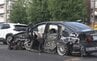 「雷みたいな音がした」乗用車の側面大破ガードレールに衝突 朝の通勤ラッシュで渋滞　仙台・国道286号と愛宕上杉通が合流する場所　|　宮城のニュース│tbc NEWS│tbc東北放送