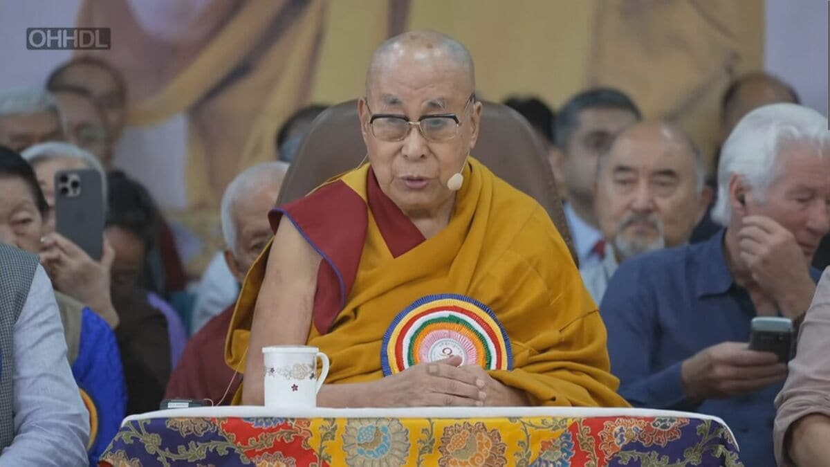 インド首相がダライ・ラマ14世の90歳誕生日を祝福 中国は抗議「内政