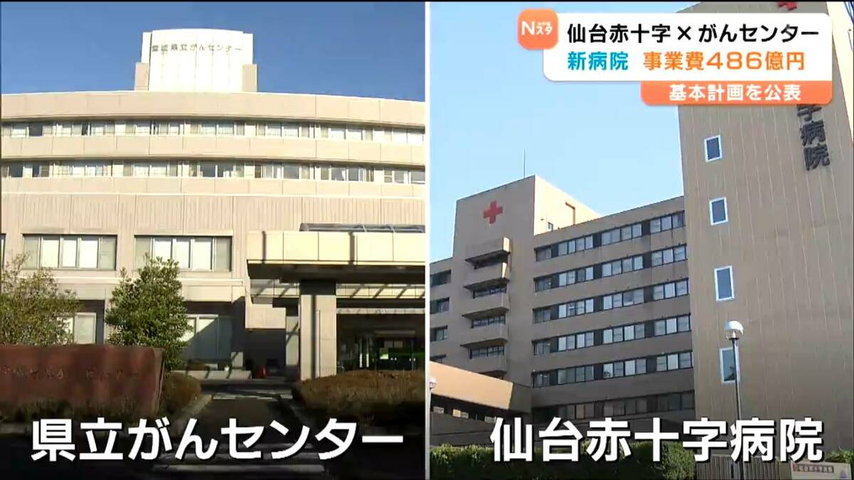 新病院は486億円で2030年度に名取市で開院へ 仙台赤十字とがんセンター