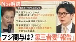フジテレビ第三者委 “中居氏問題”を「業務の延長線上における性暴力」と認定 フジ側の関与は?【Nスタ解説】|TBS NEWS DIG