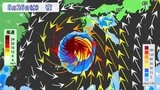 【台風情報】台風18号（ソウデル）　「強い」勢力で沖縄直撃へ　最大瞬間風速70ｍ　東シナ海で急カーブ見込み　※31日までの雨風シミュレーション　|TBS NEWS DIG