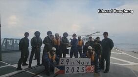 フィリピン海軍と海上自衛隊が共同訓練　中国の“威圧的行動”繰り返される南シナ海で防衛協力を強化|TBS NEWS DIG