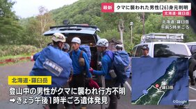 見つかった遺体&nbsp;クマに襲われた東京在住の曽田圭亮さん（26）と判明　遺体発見場所付近で親子クマ3頭駆除　警察&nbsp;男性襲ったクマか調べる方針|TBS NEWS DIG