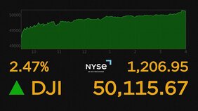 ＮＹ株価が史上初の5万ドル突破 1200ドル超急伸　約1か月ぶりに史上最高値を更新|TBS NEWS DIG