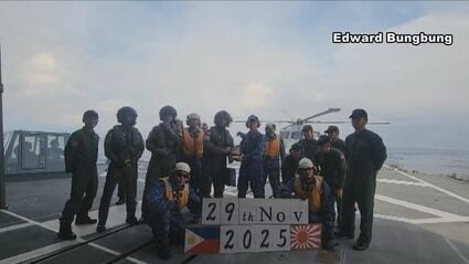 フィリピン海軍と海上自衛隊が共同訓練 中国の“威圧的行動”繰り返さ