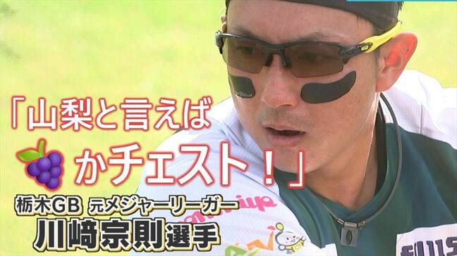 「山梨といえばブドウかチェスト!」 BCリーグ 元メジャーリーガー・川﨑宗則選手率いる栃木と山梨ファイアーウィンズが対戦|TBS NEWS DIG