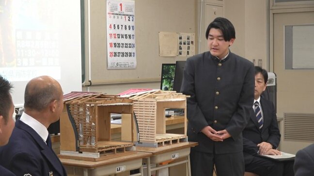 高校生が街並みや建物を精密に再現　建物模型を消防学校に寄付　消火作戦をたてる訓練に役立て　山梨・甲府工業高校|TBS NEWS DIG