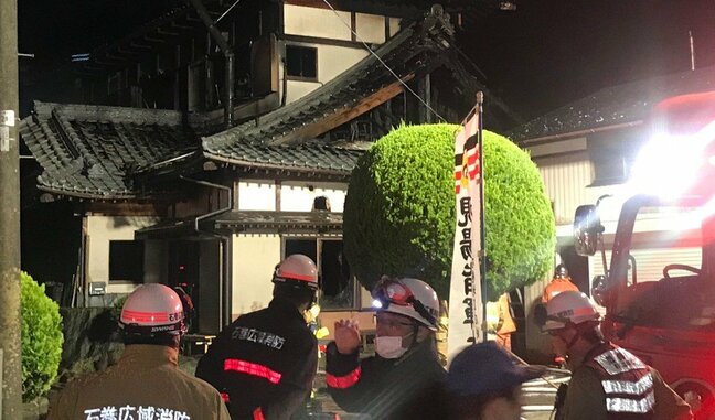 「ボイラー室から火が出た」社員寮として使っていた住宅１棟全焼　けが人なし　宮城・石巻市|TBS NEWS DIG