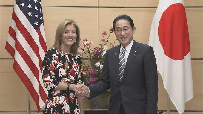 岸田総理「ケネディ大統領の教えの重み感じる」　ケネディ元駐日大使と面会「勇気ある人々」賞を受賞|TBS NEWS DIG