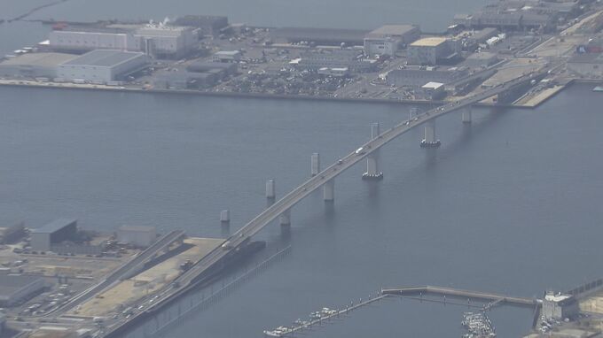 ４車線化に向けた「広島はつかいち大橋」の架設工事　７月から開始　広島|TBS NEWS DIG