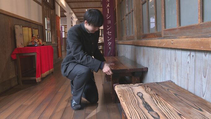 「地域の木材のよさを知って」高校生が制作したベンチを寄贈|TBS NEWS DIG