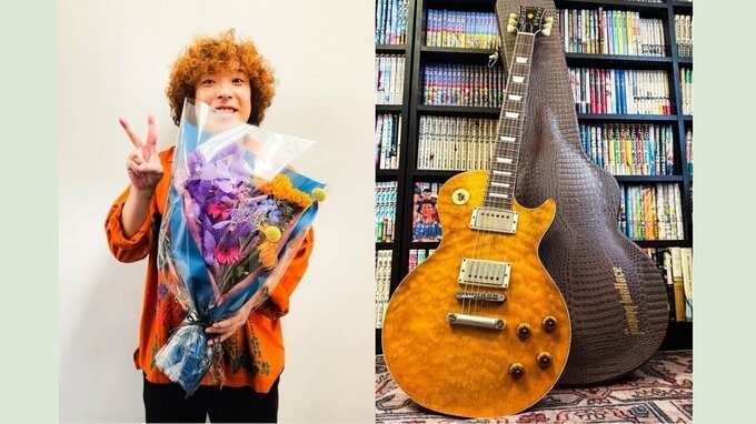 【KANA-BOON】谷口鮪さんがギター「Jimmy Wallaceが7本目」　レジェンド・ギタリストのジミー・ウォレス氏のブランド　自身の誕生日に自分へプレゼント|TBS NEWS DIG