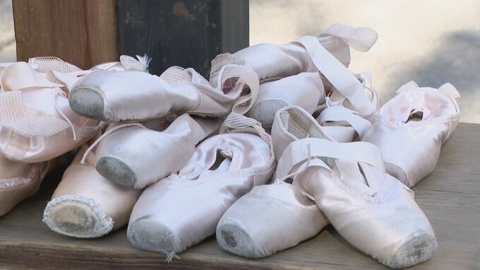 履きつぶしたトゥシューズの供養 多い人で1年に50足 「けがをせずに頑張っていきたい」 松岡伶子バレエ団　|　名古屋・愛知・岐阜・三重のニュース【CBC news】 | CBC web