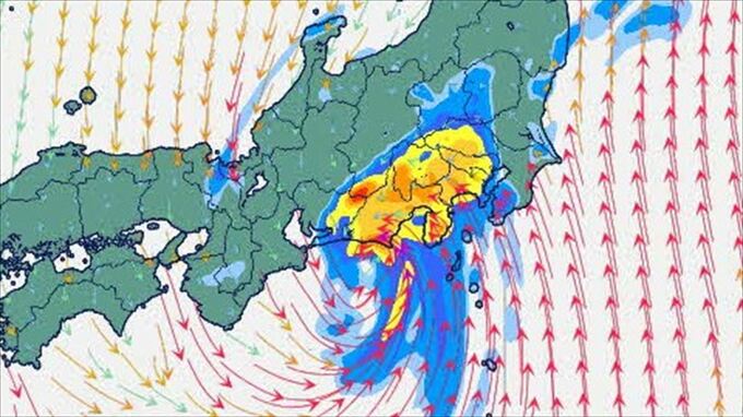 【台風情報】台風10号（サンサン）国東市付近をゆっくり北東へ進む　今後の進路予想　1日に熱帯低気圧に変わる予報【全国のきょうの天気と週間天気　雨と風のシミュレーション】　|　山梨のニュース | ＵＴＹテレビ山梨