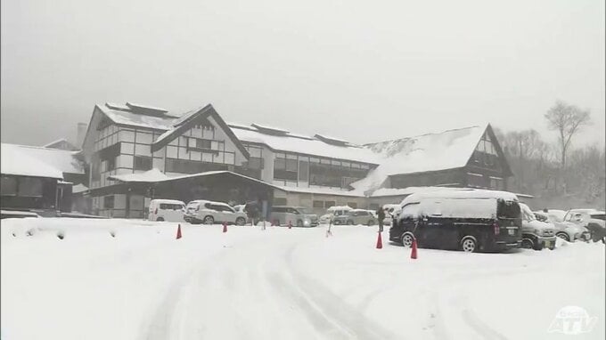 酸ケ湯で“たった一夜”で積雪25cm超「さすが日本一の豪雪地帯」平地でも雪の降る所がある見込み　青森県　|　青森のニュース│ATV NEWS│青森テレビ