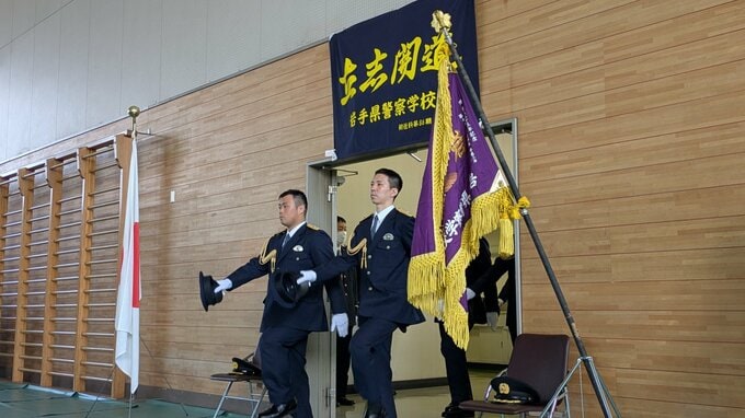 警察学校で入校式　新人警察官69人が決意新たに　寮生活で逮捕術など研鑽へ　岩手　|　IBC NEWS | IBC岩手放送