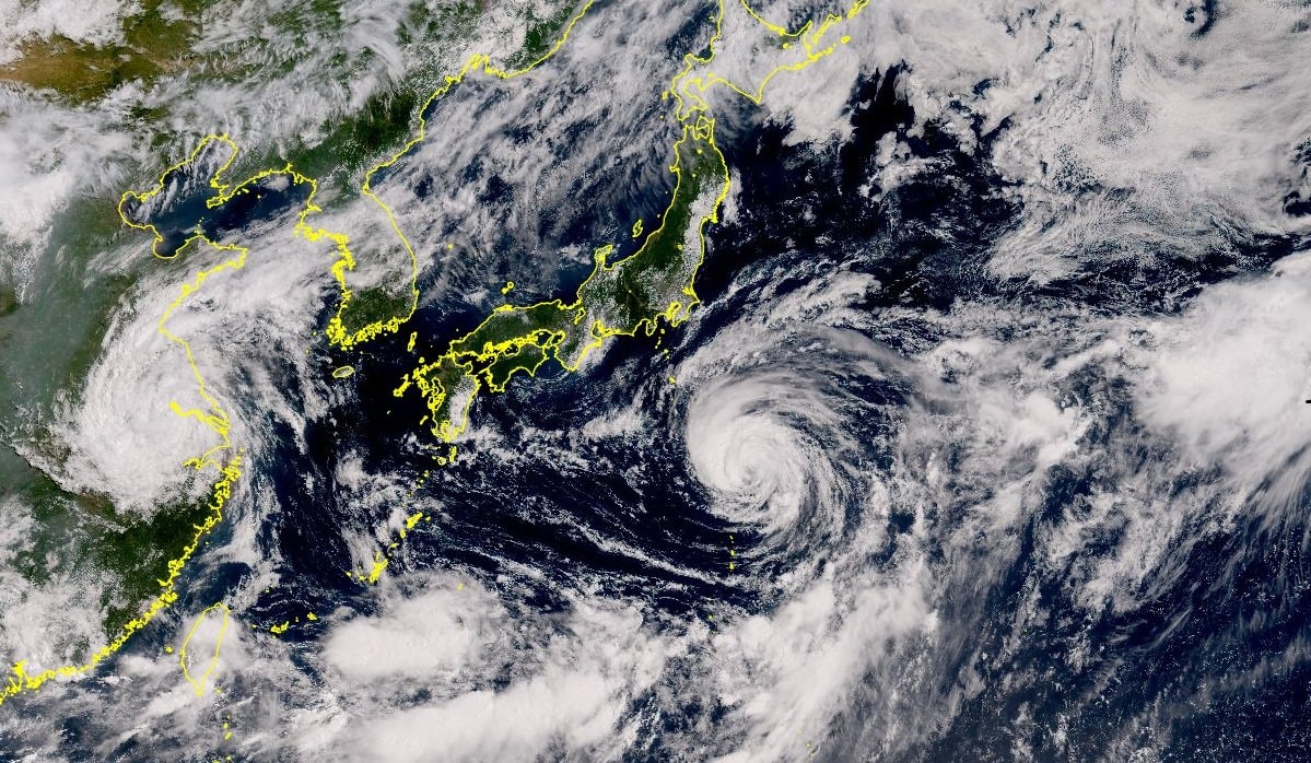 台風9号が北上中、2日東日本に接近「海岸には近づかないで」 関東地方